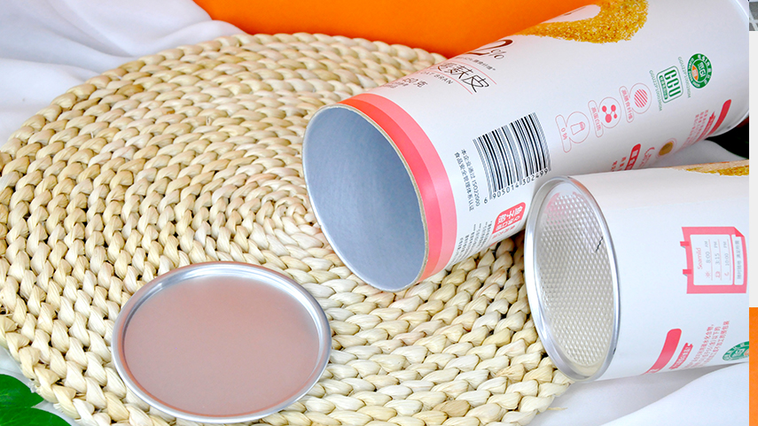 燕麥食品紙罐包裝