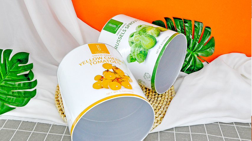 蔬菜干紙罐包裝